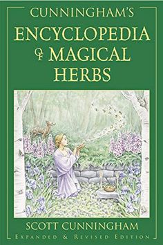 Crystals Stickers, Scott Cunningham, Plant Magic, Witchcraft Books, Natural Magic, Magical Herbs, What Book, Reference Book, Healing Herbs