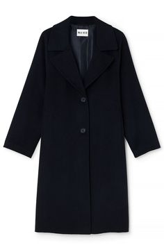 Wool Blend Oversized Coat Black | NA-KD Classic Oversized Solid Color Outerwear, Chic Black Single Button Outerwear, Plain Lapel Collar Outerwear For Work, Oversized Lapel Collar Pea Coat, Oversized Classic Pea Coat With Lapel Collar, Classic Oversized Solid Pea Coat, Classic Oversized Pea Coat With Lapel Collar, Oversized Black Outerwear With Double Button Closure, Oversized Solid Color Formal Outerwear