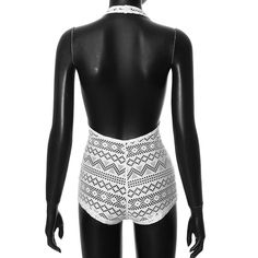 Please refer to our sizing chart for a guideline when choosing a size. 5 business days order processing time. 90% polyester 10% spandex Summer Lace Bodysuit For Night Out, Backless Lace Trim Bodysuit For Night Out, Party Backless Bodysuit With Lace Closure, Backless Bodysuit With Lace Closure For Party, Backless Bodysuit With Lace Trim For Party, Party Backless Bodysuit With Lace Trim, Backless Party Bodysuit With Lace Trim, Party Lace Trim Backless Bodysuit, Stretch Lace Backless Bodysuit