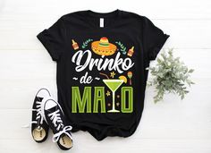 Cinco De Mayo Shirt, Fiesta Shirt, Cinco De Drinko, Funny Cinco De Mayo, Drinking Shirt, Taco Shirt, Cinco De Mayo Party, Mexican. ✔️ How To Order 1 - Please review all size charts pictures on the listing for the information on available sizes, styles, and colors. 2 - Select the style and size from the first drop-down menu (Style/Size). 3 - Select the color of the item using the following drop-down menu (Secondary color). ✔️ NOTE: If there is no color select option send us a message or leave a c Mexican Hoodie, Cinco De Drinko, Mexican Shirt, Mexican T Shirts, Fiesta Shirt, Mexican Gifts, Mexican Shirts, Food Funny, Taco Shirt