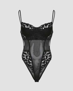 Details: Bodysuit with lace design and mesh detailsTop Length: LongSleeve Length: SleevelessMaterials:95% Polyester + 5% Spandex Y2k Fashion Aesthetic, Fashion Coquette, Clueless Fashion, Hip Hop Fashion 90s, 90s Y2k Fashion, Aesthetic 90s, 90s Hip Hop Fashion, Coquette Style, 90s Streetwear