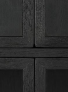 an image of black doors with wood grains