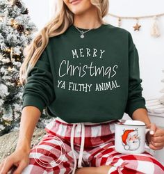 Stronger Than The Storm, Ultrasound Tech, Merry Christmas Ya Filthy Animal, Sublimation Svg, Ya Filthy Animal, Filthy Animal, Holiday Sweatshirt, Funny Svg, You Are Worthy