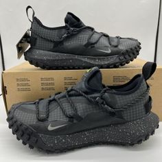 新品ナイキ ACG マウンテンフライ ローサイズ 6/WMNS 7.5 ブラウン バサルト/ブラック DC9045-200 | eBay Nike Hiking Shoes With Rubber Sole, Nike Trail Running Shoes With Rubber Sole For Hiking, Black Low-top Running Shoes With Studded Rubber Outsoles, Black Lace-up Running Shoes For Outdoor Activities, Black Trail Running Shoes With Round Toe For Outdoor, Black Trail Running Shoes For Outdoor Activities, Black Sneakers With Vibram Sole And Round Toe, Black Cushioned Hiking Sneakers, Cushioned Black Hiking Sneakers