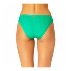 Enjoy the summer with our Basic Bottom and look sophisticated at the beach all season long. Made from copper-infused fabric, these swim bottoms have anti-bacterial and odor-control properties, ensuring lasting freshness during your active beach days. These swim bottoms will flatter your hips while providing moderate coverage and sun protection from its UPF 50+ rating. Pair these swim bottoms with our matching Banded V-Neck Longline Bra for a complete summer look! Solid Summer Bottoms With Smoothing Details, Solid Smoothing Bottoms For Summer, Solid Color Summer Bottoms With Smoothing, Green High Waist Swimwear For Sunbathing, Green High-waist Swimwear For Sunbathing, Fitted Beach Bottoms With Uv Protection, Solid Brief Swimwear For Summer, Solid Smoothing Swimwear For Sunbathing, Solid Color Summer Swim Briefs