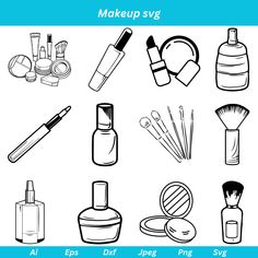 various types of makeup products and their uses