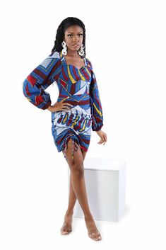 african dresses. plus size african dresses. African Dress Designs, Simple Accessories, African Print Dress, Boost Your Confidence, African Dresses, African Design Dresses, Feel Beautiful, African Dresses For Women, Long Puff Sleeves