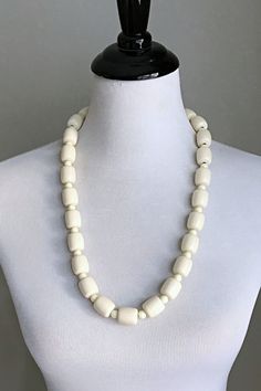 This is a traditional West African off-white beaded necklace. These jewelry pieces are unisex and are designed to be worn by adults Beads are made of resin Length ( from neck to chest): 14 inches *** Each Necklace comes with a matching bracelet These beaded jewelry is an integral part of West African culture. Traditionally it is worn by Royalty, Chiefs, and those who are part of the Royal households among many kingdoms in West Africa. It is also worn by brides and grooms during their wedding cer African Beads Necklace, White Beaded Necklaces, Brides And Grooms, Nigerian Wedding, Matching Bracelet, African Beads, African Wedding, African Culture, Womens Size Chart