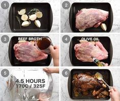 instructions for how to roast a lamb chop