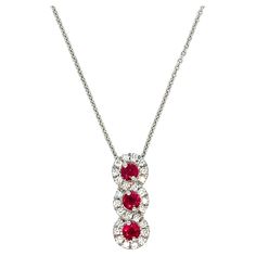 Ruby Diamond Necklace, Ruby Diamond Pendant, Pendent Necklace, Ruby Diamond, Round Cut Diamond, Diamond Pendant, Chain Lengths, Chain Length, Round Cut