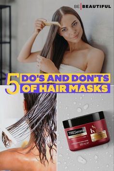 Hair Mask Tips, At Home Hair Mask For Dry Hair, Hair Mask Routine, Hair Mask Hairstyles, How To Use Hair Mask, How To Apply Hair Mask, Get Long Hair Fast, Hair Growth At Home, Hair Growth Long