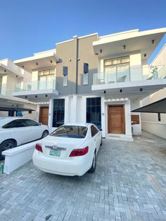 *N96m Osapa Lekki Luxury Duplex*

🔑🔑 4Bedrooms Semi-Detached Duplex with Bq for Sale!!
.
Location📍: Osapa Lekki
.
🕹Features:

🔖CCTV
🔖Brand new 
🔖Video Bell
🔖Clean water 
🔖Secured estate 
🔖Good Compound space
🔖Fully Fitted Kitchen
🔖Serenity 
🔖Water Heaters
🔖Pop Ceiling
🔖Jacuzzi

Price: N96m

Title📑: Governor's Consent 

 for more enquires ☎️ 09017291069 Semi Detached Duplex Design, Semi Detached House Plans, Apartment Concept, Small Apartment Plans, One Bedroom House Plans, Double House, One Bedroom House, Duplex Design