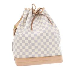 LOUIS VUITTON Damier Azur Noe Shoulder Bag N42222 LV Auth 21577A   ITEM DESCRIPTION BRAND LOUIS VUITTON Color Damier Azur Material Damier Azur Canvas Size(cm) W26cm x H34cm x D19cm(Approx) Size(Inch) W10.2 x H13.4 x D7.5inch(Approx) Style Shoulder Bag Accessory Dust Bag / Item Box Product No. N42222 Made in France Serial No. AR1152 Rank SA Condition Outside Surface：It is in excellent condition without any remarkable scratches. Inside It is in excellent condition without any remarkable scratches. Louis Vuitton Damier Azur, Damier Azur, Handbag Wallet, Wallet Accessories, Kids Bags, Canvas Size, Louis Vuitton Damier, Made In France, Bags Handbags