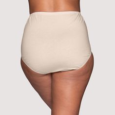 The Vanity Fair® Perfectly Yours® Classic Cotton Brief provides generous full rear and tummy coverage. Made with 100% cotton fabric that offers breathability for ultimate comfort. This panty has a soft waistband that won’t  dig in. Panty Style, Full Figured, Fruit Of The Loom, The Loom, Vanity Fair, Every Woman, Loom, Cotton Fabric, Vanity