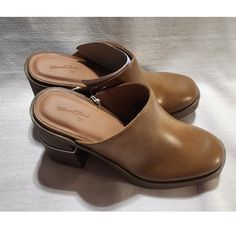 Universal Thread Women's Tan Clogs, Size 8.5 . With Tags, Great Condition. A Few Marks, Minor. No Other Damage, Great Condition And Clean. Synthetic Slip-on Clogs With Reinforced Heel, Synthetic Closed Toe Clogs With Heel Loop, Synthetic Slip-on Mules With Heel Loop, Casual Closed Toe Mules Medium Width, Medium Width Slip-on Mules With Heel Loop, Casual Closed Toe Mules With Heel Loop, Platform Slip-on Clogs Medium Width, Synthetic Mules With Heel Loop And Round Toe, Comfortable Clogs With Stacked Heel And Round Toe