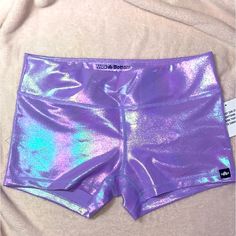 Super Beautiful Shine Brand New With Tags Stretchy, Well Made Smoke Free Pet Free Home Ships Within 24 Hours Purple Moisture-wicking Short Bottoms, Purple Bottoms With Built-in Shorts, Purple Activewear With Built-in Shorts, Purple Moisture-wicking Athletic Shorts, Purple Moisture-wicking Shorts, Purple Shorts, Shorts Athletic, Light Purple, Athletic Shorts