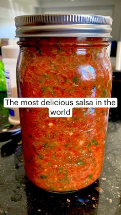 the most delicious salsa in the world