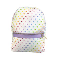 The perfect back-to-school surprise for your little one! Now available in this smaller size- perfect for daycare and pre-K! Additional designs available by request. Measurements: 8.5"x11" White Back To School Bag, Cute White Backpack For Playtime, Playful White Student Backpack, Playful White Backpack, Casual White Bag For Playtime, Playful White Backpack For School, Playful White Backpack For Everyday Use, White Backpack For Daycare, White Standard Backpack For Daycare