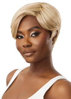 Outre Wig Pop Page - Elevate Styles Outre Wigs, Copper Blonde, Braided Bangs, U Part Wigs, Remy Hair Weave, Full Wig, Human Braiding Hair, Half Wigs, Headband Wigs