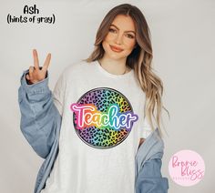 Teacher Tshirt Colorful Teacher Shirt 90s Shirt 90s Teacher - Etsy Playful Multicolor Shirt For School, Retro Multicolor T-shirt For Fall, Casual School Shirt With Sublimation Print, Casual Multicolor T-shirt For School, Multicolor Funny Print T-shirt For School, Multicolor School Spirit T-shirt For Summer, Fun Multicolor Shirt With Funny Print, Retro Multicolor T-shirt For School, Multicolor Summer T-shirt For School Spirit