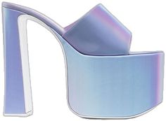 Gcds 165mm platform sandals - Blue