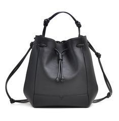 The Large Bucket Bag – von Holzhausen Leather Goodies, Bucket Backpack, Money Bags, Chic Fashionista, Black Bucket, Bucket Bags, Leather Bucket Bag, Leather Bucket, Backpack Straps