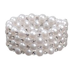 PRICES MAY VARY. Material: Pearl Bracelet made of Imitition Pearl, Metal, elegant and beautiful, perfect accessories for dinner dress and everyday dressing. Use: Faux Pearl Bracelet suitable for party, birthday, wedding, Mother's Day, Valentine's Day, anniversaries of important events, etc. Gift: Faux Pearl Bracelet is a great gift for your wife, mother; wear it will make your wrist more attractive and charm. Dainty Pearl Bracelet: So romantic and trendy. Especially pearl chain combined with rhi Dainty Pearl Bracelet, Women 1920s, 1920s Costume, Faux Pearl Bracelet, Pearl Jewelry Wedding, Wedding Bridal Jewellery, Stackable Bracelets, Dinner Dress, Vintage Bridal