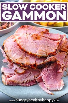 slow cooker gammon is the best way to cook ham