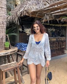 Goa Outfits Women, Casual Beach Vacation Outfits, Juhi Godambe, Classy Beach Outfit, Outfits For Beach, Beachy Summer Outfits, Women Beach Outfits, Beach Style Outfit