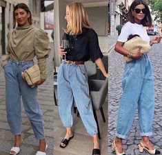 Kinds Of Pants, Slouchy Jeans Outfit, Slouchy Outfit, Stylish Jeans Outfit, Slouch Jeans, Slouchy Jeans, Flair Jeans, Mom Jeans Outfit, Jeans Outfit Summer