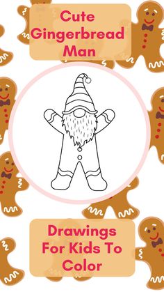 gingerbread man art, gingerbread man arts and crafts, gingerbread man arts and crafts for kids, gingerbread man crafts for kids, gingerbread man crafts, gingerbread man coloring page, gingerbread man coloring page for kids, cute gingerbread man coloring pages, printable gingerbread man coloring pages, gingerbread man drawing, cute gingerbread man drawing, gingerbread man graphic, gingerbread man illustration, gingerbread man illustration cute, gingerbread man kids crafts Drawings For Kids To Color, Drawings For Kids, Cute Gingerbread Man