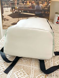 BirdinBag - Waterproof Laptop Backpack with Pendant, Spacious Carry On for Travel & work- College Shoulder Bag White Rectangular Laptop Bag For School, Waterproof Softback School Bag, White Large Capacity Bag For Outdoor, White Large Capacity Outdoor Bag, White Softback Bag For Outdoor Use, White Softback Bag For Outdoor, White Rectangular Shoulder Bag For Outdoor, White Large Capacity Backpack For Outdoor, White Waterproof School Bag