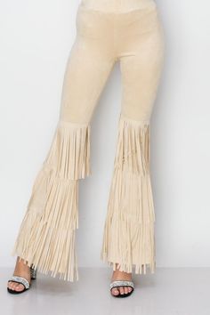 New! VOCAL SUEDE fringe HIPPIE BELL BOTTOM pant slimming SM-3X flared western NATURAL was just added to eBay. Check it out! #eBay #eBaySeller Chic Flares With Frayed Hem For Fall, Fitted Bottoms With Frayed Hem For Fall, High Waist Flares With Frayed Hem For Fall, High Waist Frayed Hem Flares For Fall, Chic Pants With Frayed Hem For Fall, Fitted Flares With Frayed Hem For Fall, Fitted Flares With Frayed Hem, Fitted Flare Pants With Frayed Hem, Spring Wide Leg Bottoms With Fringe