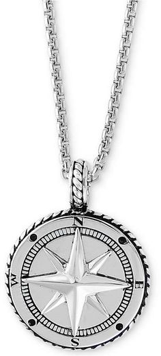 Luxury Silver Jewelry With Compass Design, Silver Compass Design Jewelry For Formal Occasions, Luxury Silver Compass Design Jewelry, Luxury Silver Jewelry For Travel, Classic Silver Jewelry With Compass Design, Silver Engraved Jewelry For Travel, Compass Pendant, Easter Shopping, Dresses With Leggings