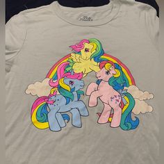 Brand New Tshirt Light Gray Size Large My Little Pony Shirt. Pony Shirt, Vintage My Little Pony, Light Gray Color, Light Gray, My Little Pony, Light Grey, Gray Color, Womens Tops, Tops & Tees