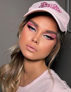 July Makeup, Punk Makeup, Summer Makeup Looks, Halloween Makeup Looks, Pink Makeup