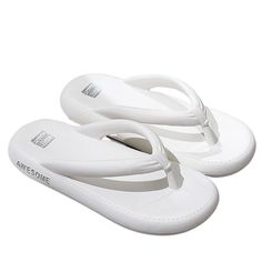 Looking for a simple yet comfortable pair of sandals for the summer? Look no further with these Comfy Cloud Slides. ﻿These shoes provide unparalleled foot support with its extra soft and cushy sole. They are also very minimalistic which allows them to pair well with just about any outfit! It can be used indoor and outdoor as well. FEATURES: Style Open toe Season Summer/Spring Sole Flat Vamp material EVA Size US ( 5.5 - 12) COMFORTABLE MATERIAL: The Comfy Cloud Slides are made of high-density mat White Non-slip Eva Sandals, White Flat Eva Slippers, White Eva Sandals For Vacation, White Lightweight Slip-on Sandals, White Slip-resistant Sandals For Spring, Trendy Solid Color Beach Flip Flops, Comfortable Flat Flip Flops With Textured Footbed, Solid Color Open Toe Sandals With Textured Footbed, Non-slip Solid Synthetic Slippers