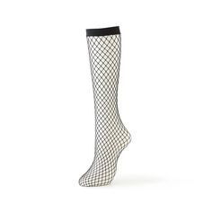 Large-Mesh Fishnet Knee High Socks - Tabio Women's – Japanese Socks Tabio USA Fishnet Nylon Legwear, Stretch Fishnet Mesh Socks, Stretch Mesh Fishnet Socks, Stretchable Fishnet Mesh Socks, Stretch Fishnet Socks Made Of Mesh, Party Fishnet Socks, Stretch Fishnet Knee-high Stockings, Elegant Fishnet Mesh Hosiery, Stretch Fishnet Knee-high Hosiery