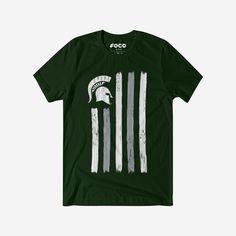 Michigan State Spartans Brushstroke Flag T-Shirt FOCO S - FOCO.com Green Sports Fan T-shirt For College, Green Sporty T-shirt For Fan Gear, Green T-shirt For College Football Season, Three Stripes Tops For Team Spirit Fan Gear, Green Sports Season T-shirt For Fan Gear, Green T-shirt With Team Logo For Team Spirit, Green School Spirit T-shirt For Fan Gear, Green T-shirt For Sports Season Fan Gear, Green Fan Apparel T-shirt For Game Day