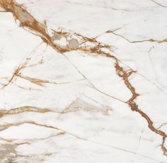 the marble is white and brown with gold veining on it's edges,