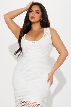 Available In White And Chocolate. Maxi Dress Scoop Neckline Slip Lining Stretch Self/Lining: 95% Polyester 5% Spandex Imported | Beach Breeze Maxi Dress in White size XS by Fashion Nova Woman Beach, White Maxi Dresses, Beach Dresses, White Fashion, Scoop Neckline, Fashion Nova, White Dress, Maxi Dress, Spandex