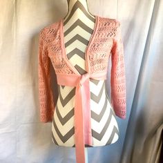 Armand And Alba: Pink Crochet Cardigan, (Cover Up) Medium Juniors Tie In Front . Brand New With Tag. Let Me Know If You Have Any Questions. Pink Crochet Cardigan, Pink Crochet, Crochet Cardigan, Let Me Know, Sweaters & Cardigans, Cardigans, Cover Up, Sweaters For Women, Let Me