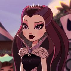 Ever After High Icons Aesthetic Raven Queen Girl Hear Me Out Characters, Raven Ever After High Icon, Hear Me Out Girl Characters, Hear Me Out Characters Girl, Raven Queen Pfp, Ever After High Personajes, Raven Ever After High, Raven Queen Ever After High, Ever After High Icons