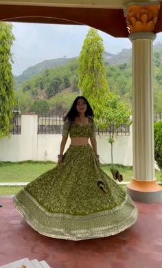 Beautiful green lehenga choli for women USA,faux Georgette lengha with heavy sequin work,designer wedding lengha with stitched blouse(XL-42) Fabric details: Color : Dark Olive green Lehenga Fabric   :Heavy Faux Georgette With Heavy Embroidery Sequence Work With Lat-kan Dori  Lehenga Flair: 3 mtr Lehenga Inner : Micro Cotton Lehenga Length : 40 Inch  Choli  Fabric: Heavy Faux Georgette With Heavy Embroidery Sequence Work and Attached Cups   (Full Stitched XL-42 Size With XXL-44 Margin ) Dupatta F Georgette Lengha, Wedding Lengha, Lehenga Choli For Women, Choli For Women, Cotton Lehenga, Indian Wedding Outfit, Green Lehenga, Party Kleidung, Dark Olive Green