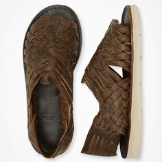 Huaraches Handwoven Vegetable-Tanned Leather Sandals By Brand X Huaraches With Open Toe And Shock Absorption. New Without Tags- Never Worn Women’s Size 10 Quick Ship Huarache Sandals, Vegetable Tanned Leather, Women Brands, Leather Sandals, Open Toe, Hand Weaving, Size 10, Sandals, Tags