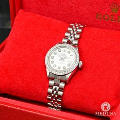 Montre Rolex | Montre Femme Rolex Datejust 26mm - Silver Stainless Stainless Classic Round Diamond Analog Watch, Classic Analog Diamond Watch, Timeless Round Analog Diamond Watch, Timeless Analog Diamond Watch, White Gold Analog Diamond Watch, Timeless Round Diamond Analog Watch, Formal Round Analog Diamond Watch, Classic Round Diamond Watch With 17 Jewels, Anniversary Watches With Jubilee Bracelet