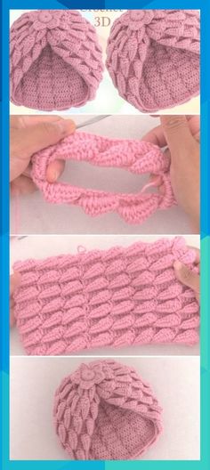 instructions to crochet the beanie hat