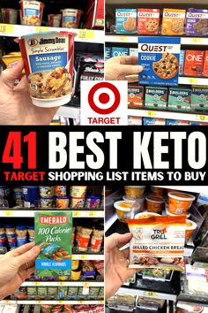 the best keto target shopping list items to buy at target, and what they're selling