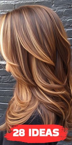 "Rich Autumnal Hair Colors for Brunettes at Homecoming" Pumpkin Balayage Hair, Fall Highlights Light Brown Hair, Medium Auburn Hair Color With Highlights, Hair Color Ideas Brown With Highlights, Reddish Blonde Brown Hair, Caramel Highlights On Medium Brown Hair, Butterscotch Highlights On Dark Hair, Copper Blonde And Brown Hair, Bold Highlights For Brown Hair