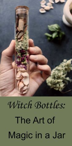 Mermaid Oil, Witch Potions, Witches Jar, Witchy Tips, Wiccan Crafts, Witch Potion, Jar Spells, Witch Bottles, Dry Herbs